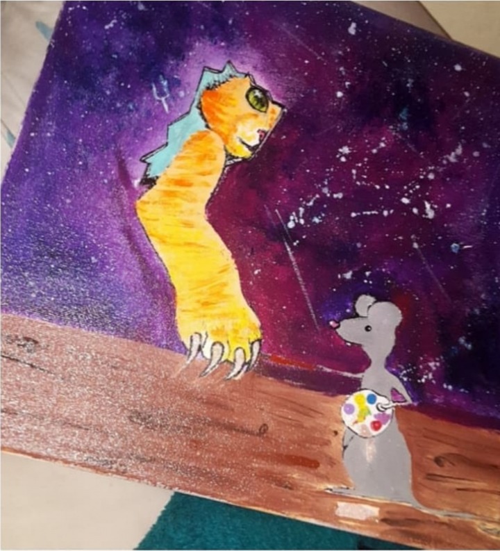 Galaxy cat