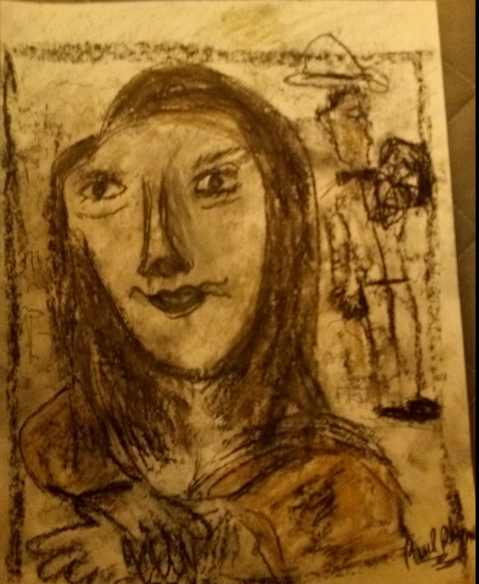 My sketch called The Mona Lisa and Mi...