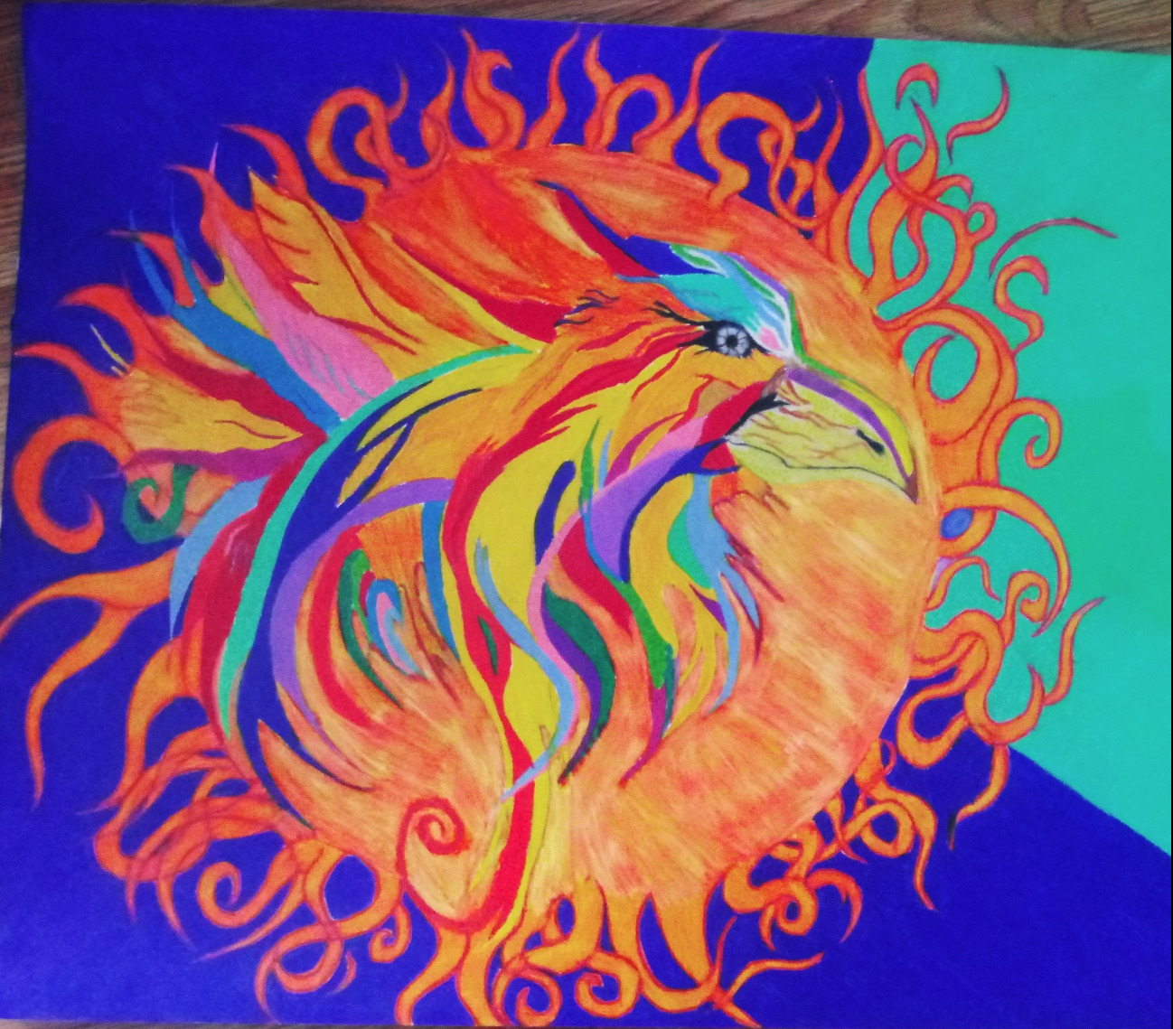 Magical phoenix