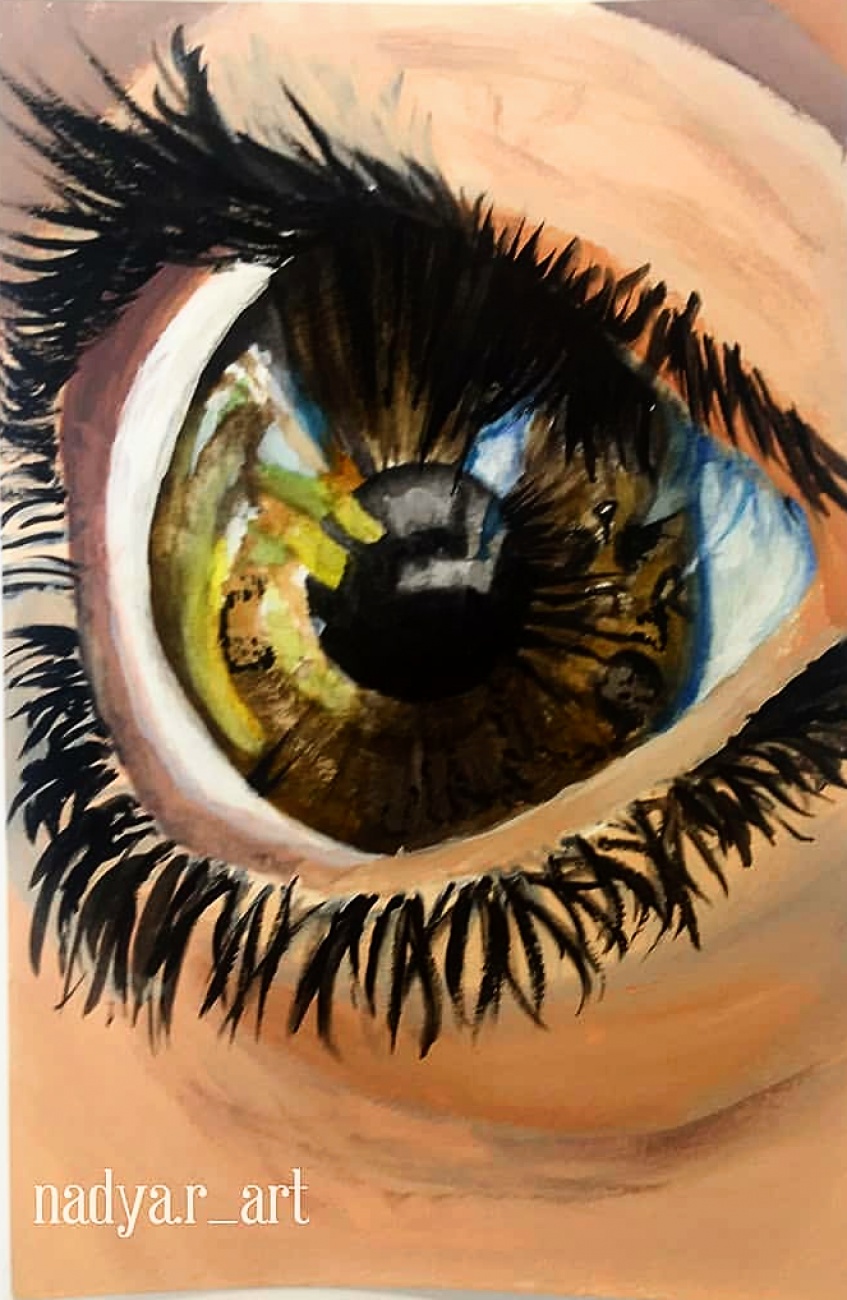 Acrylic eye