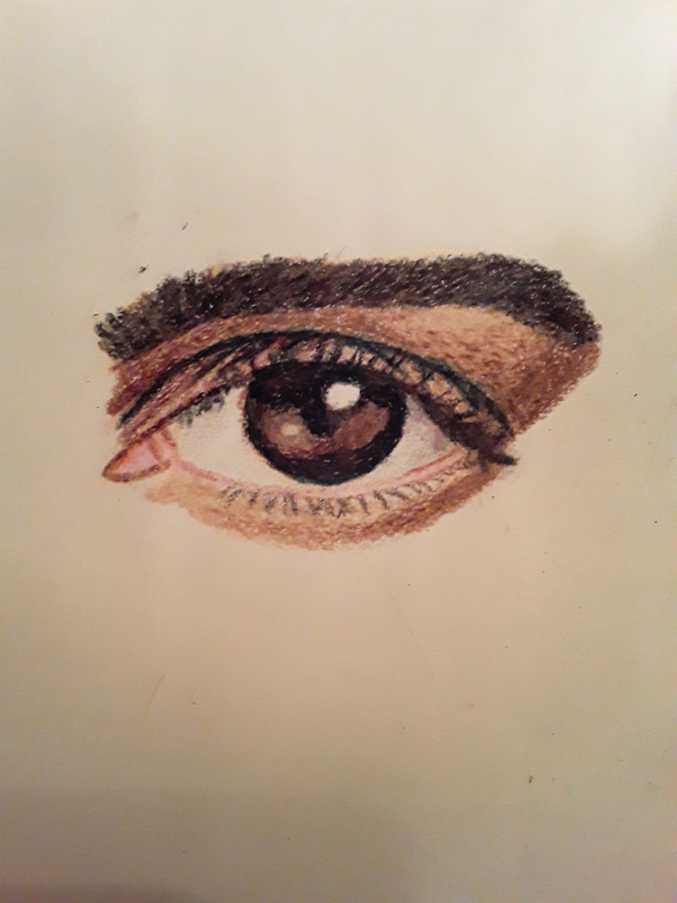 A eye