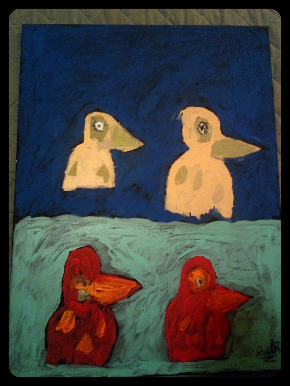 Bird heads by Paul Rhyne