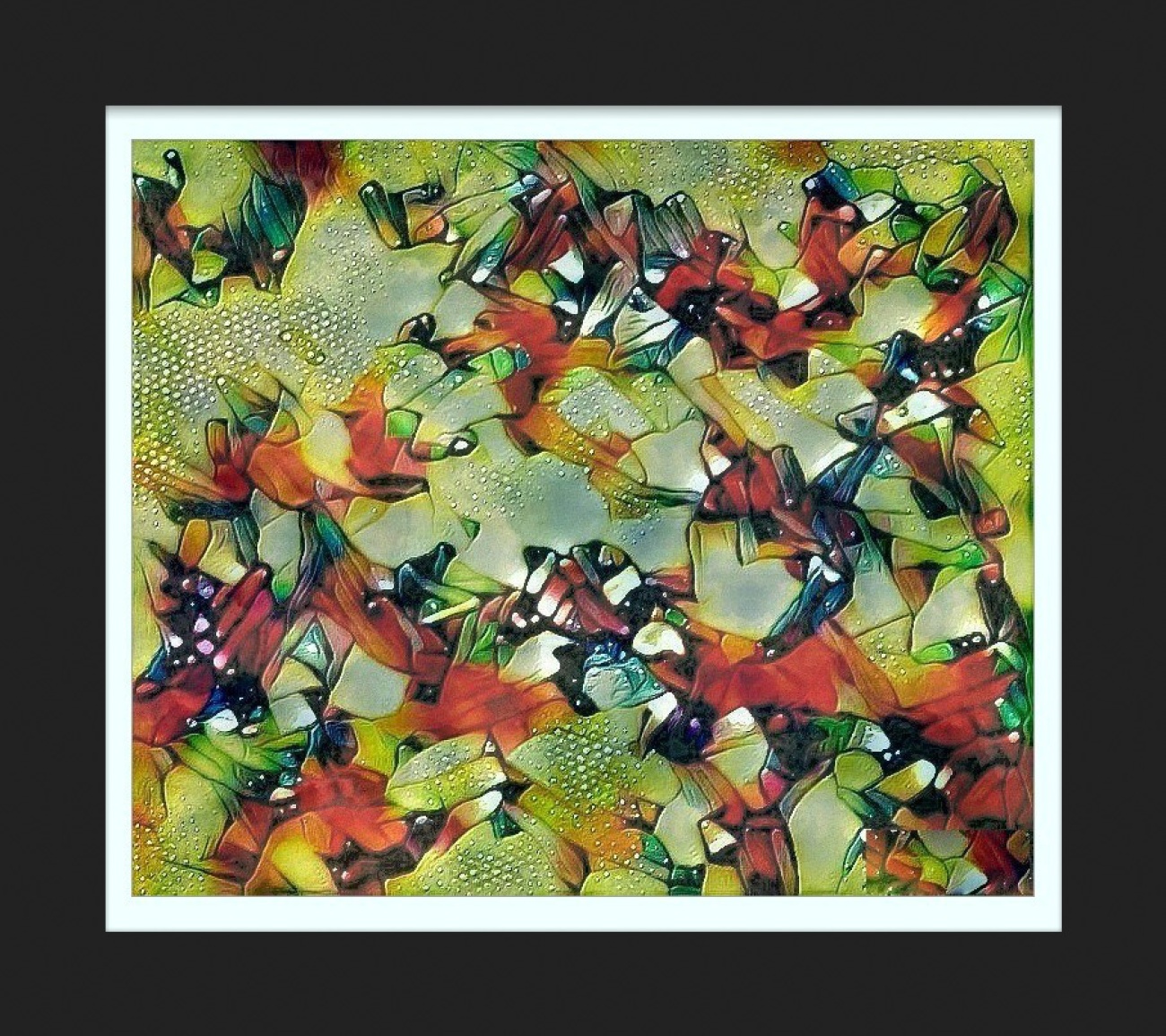 Black Framed Abstract No. 2