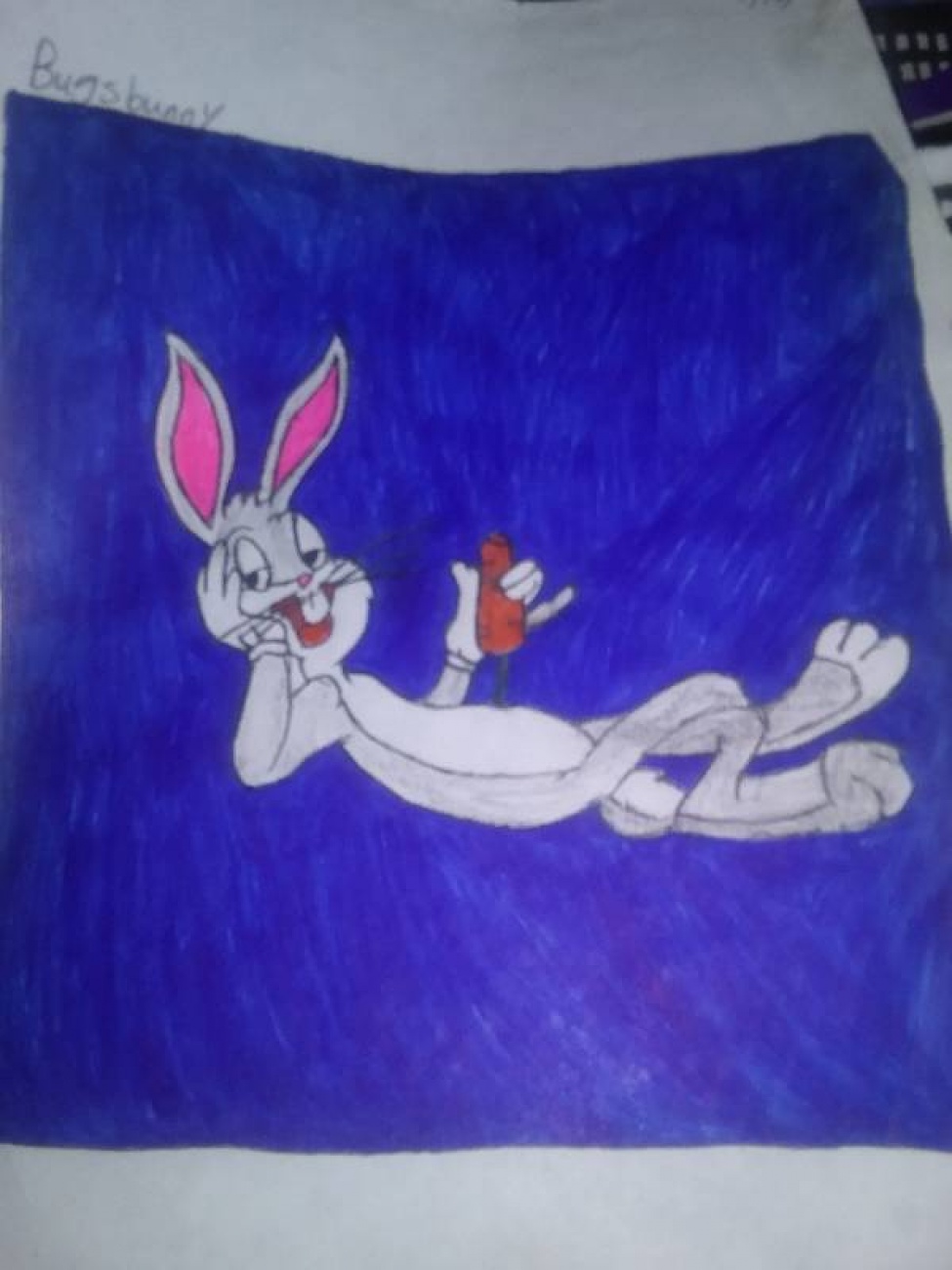 Bugs Bunny chilling