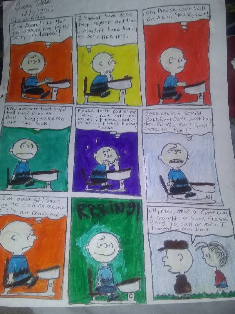 Charlie Brown comic