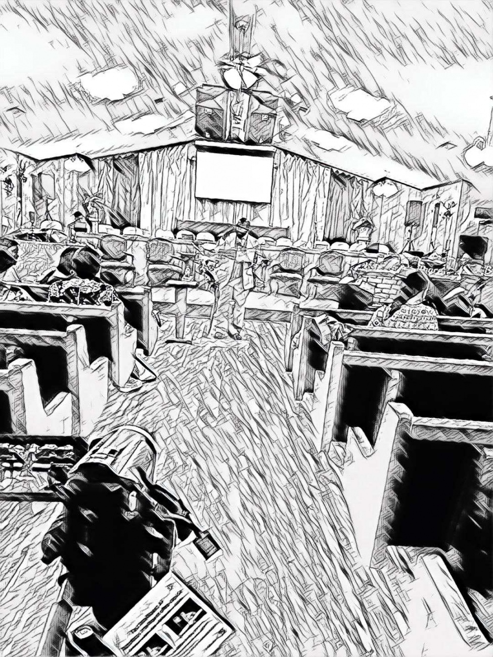 Church service 