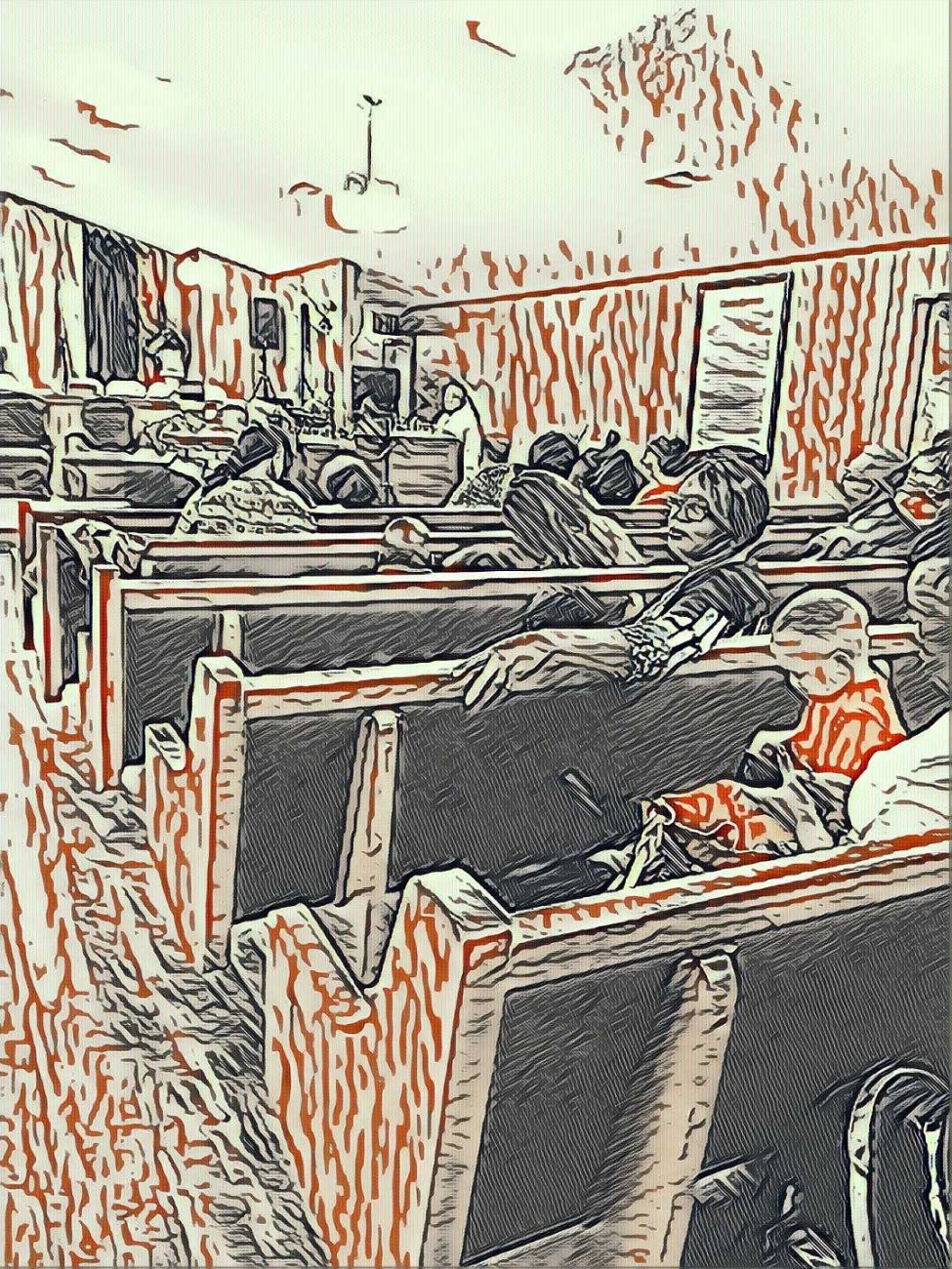 Church service 