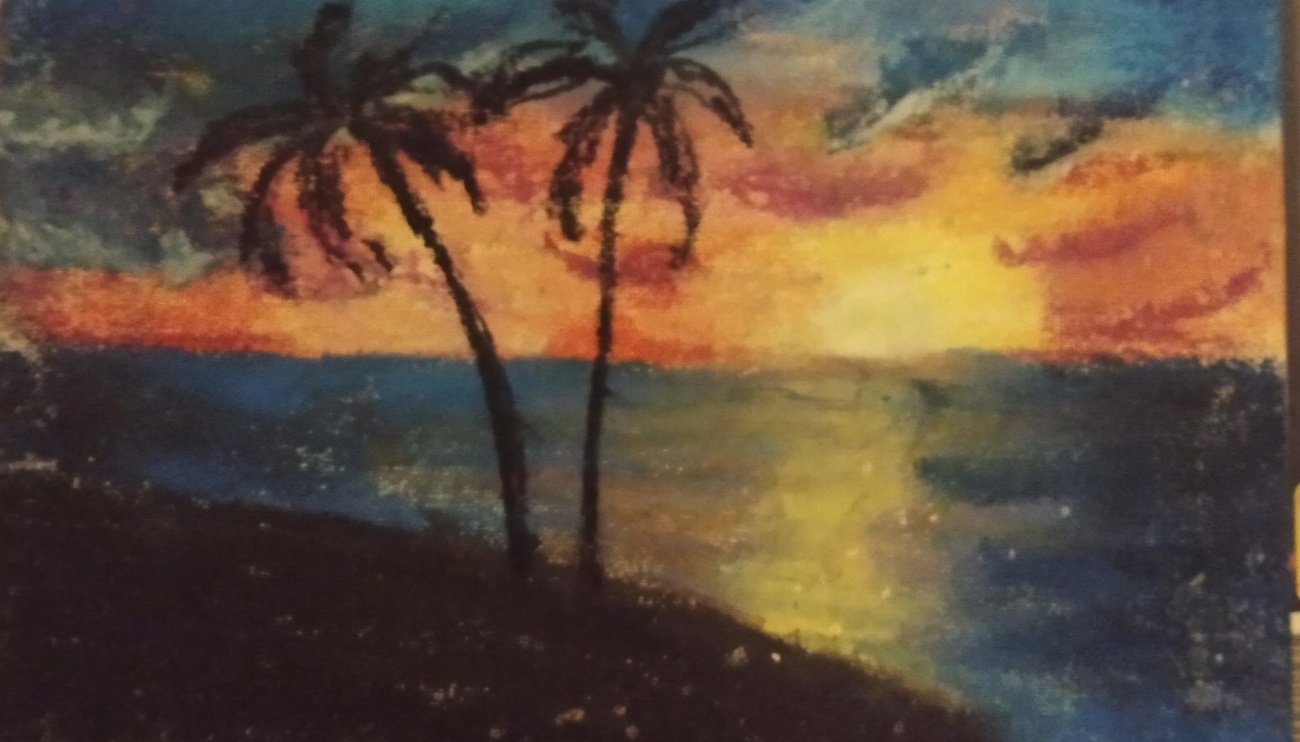 Coconut sunset