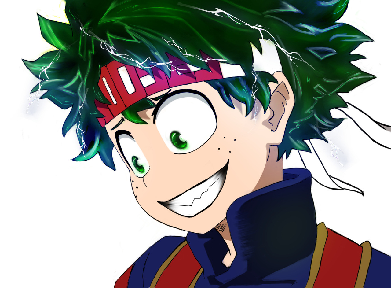 Deku as a villain 