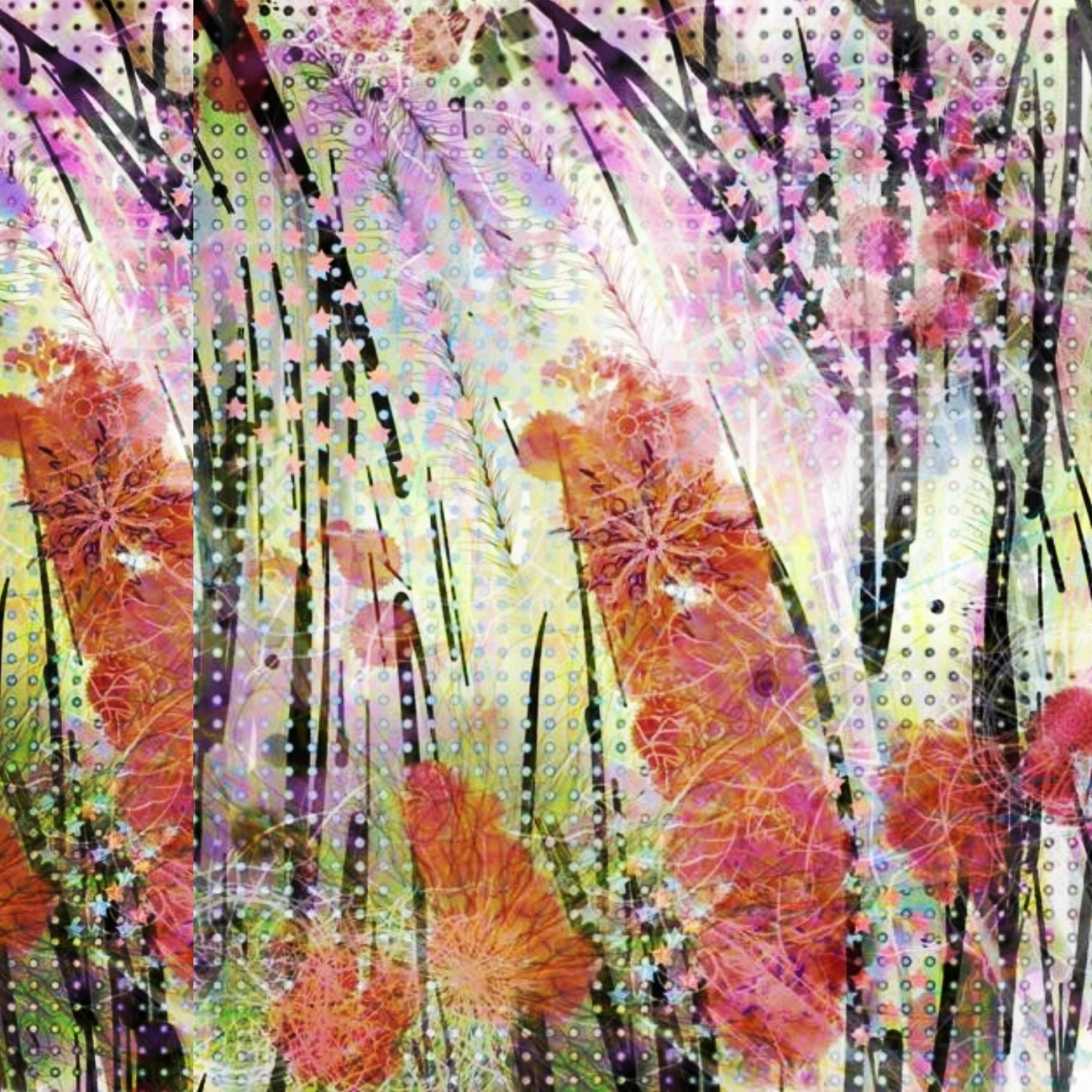 Digital...flowers...japanese style