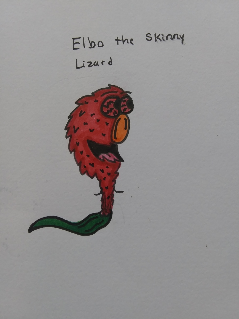 Elbo the lizard