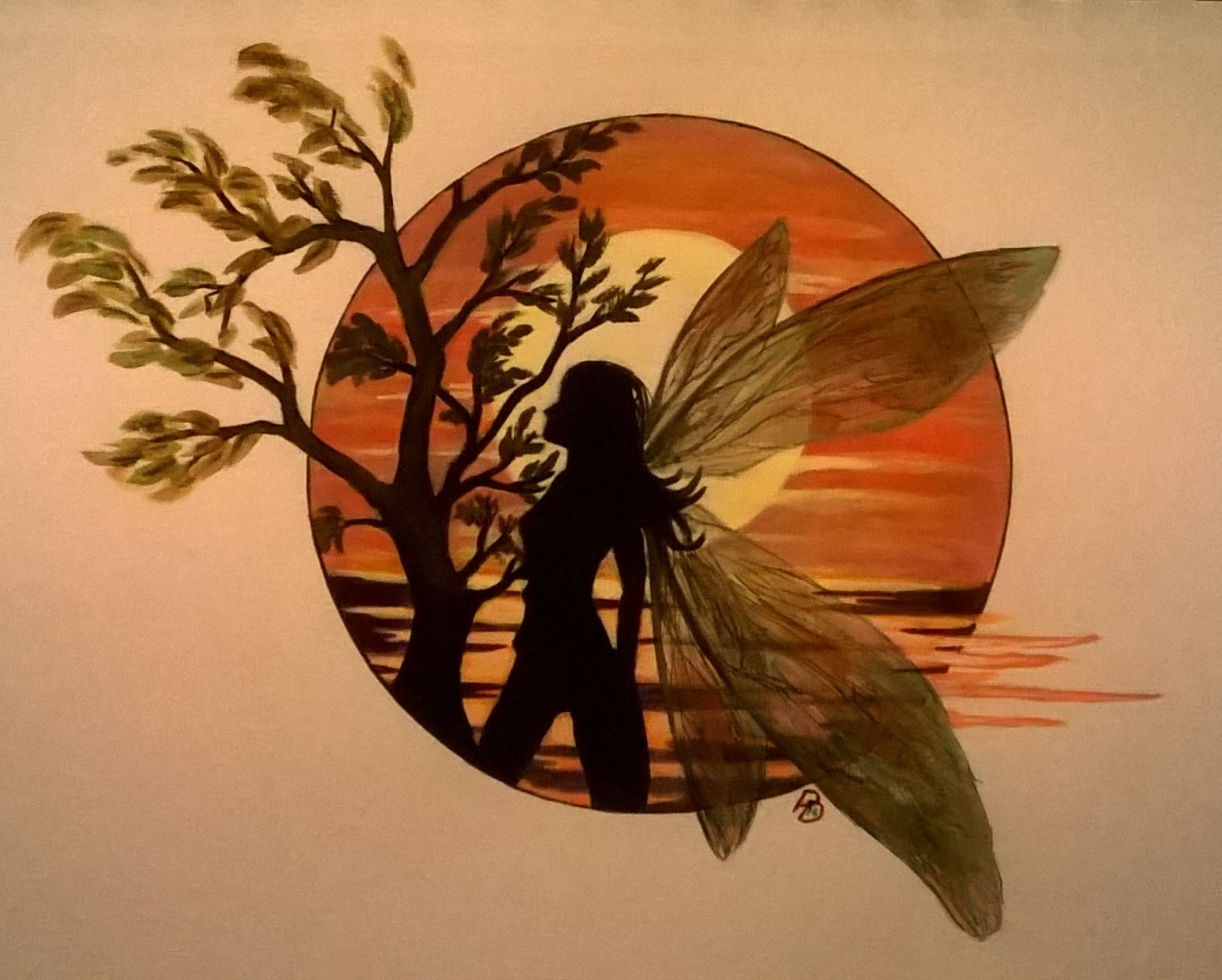 Fairy silhouette