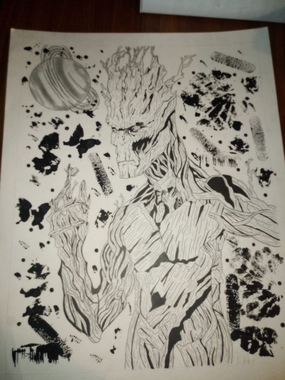 Groot drawing