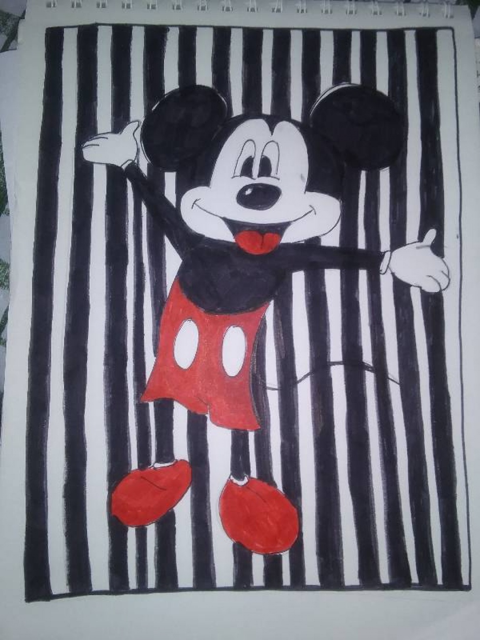 I used to be crazy about Mickey Mouse...