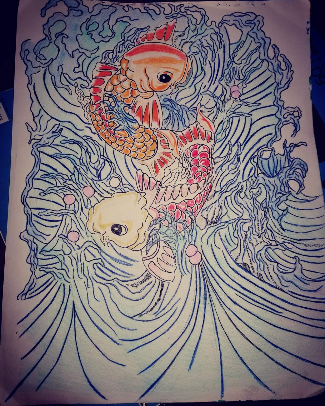 Koi fish