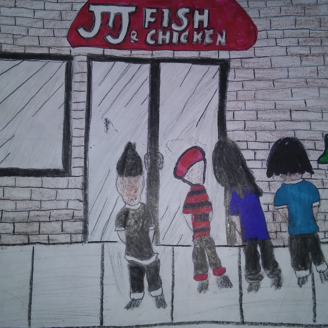 Let's Eat At J&J Fish On The Market