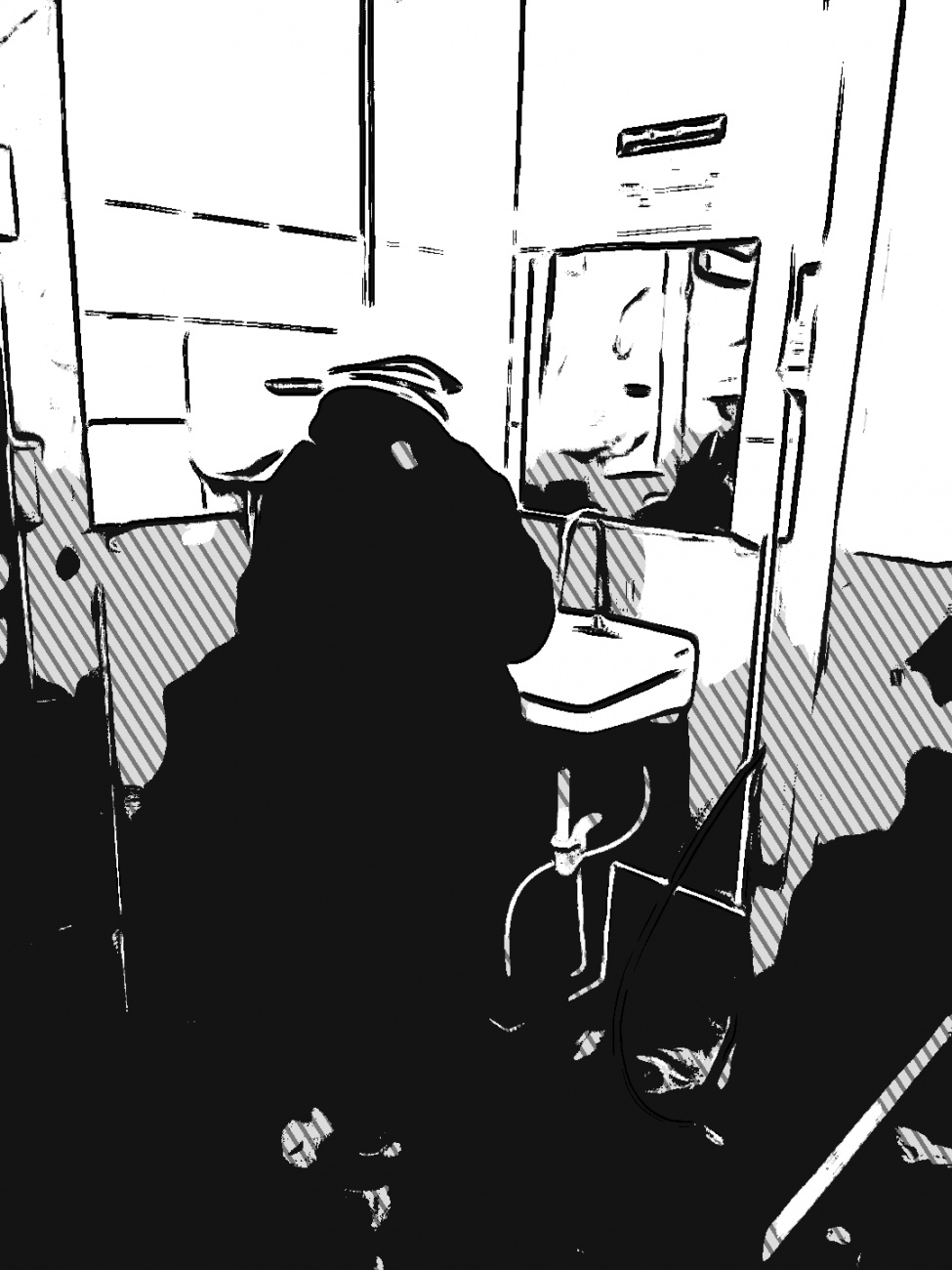 Man in bathroom 