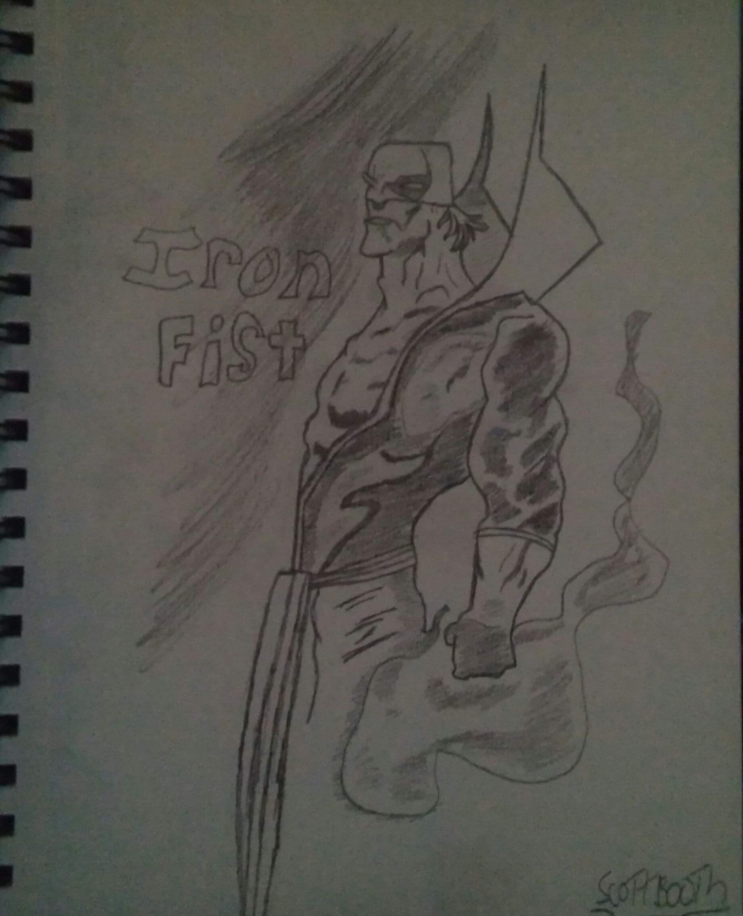 Marvels iron fist (danny rand)