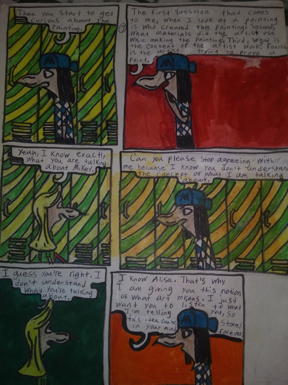 Mikey & Alisa comic