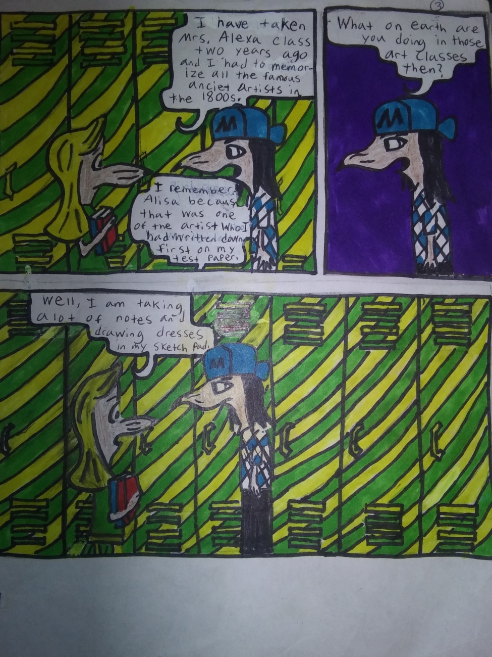 Mikey & Alisa comic