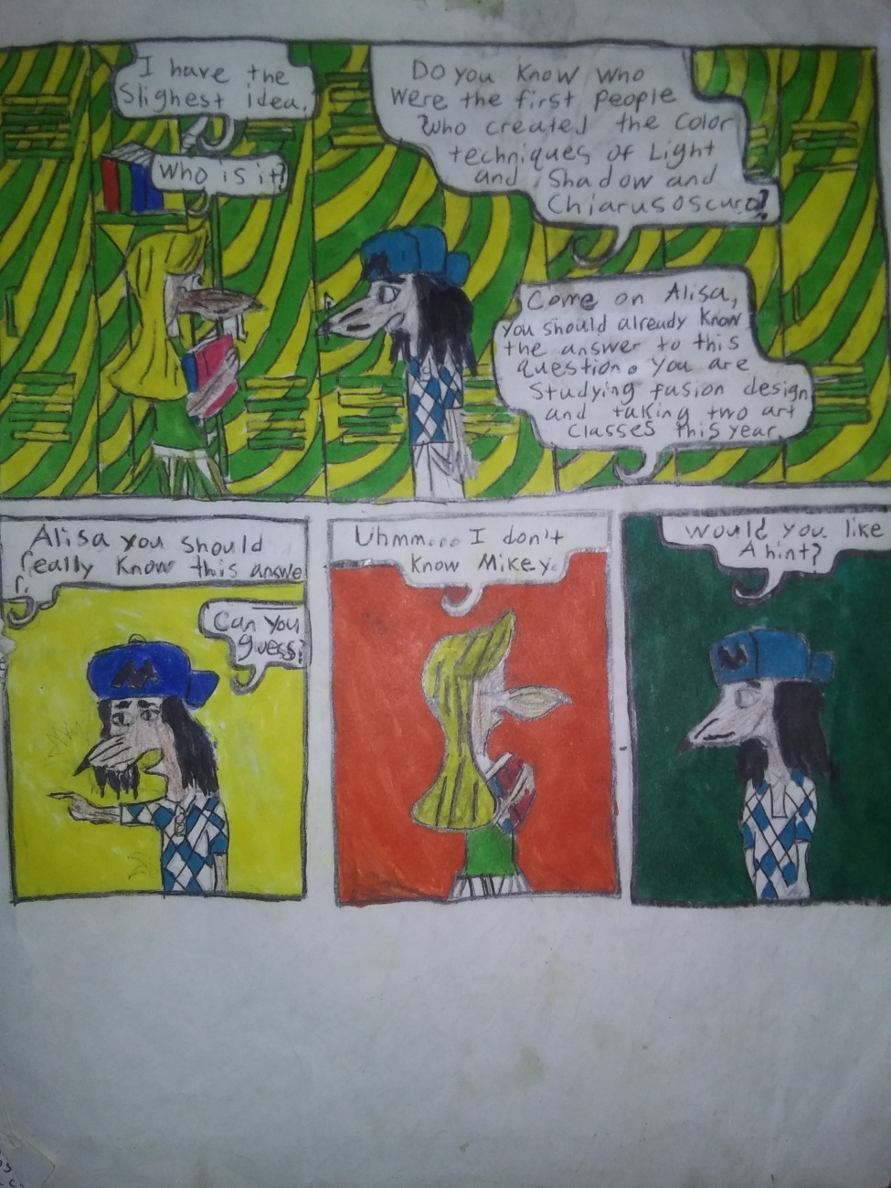 Mikey & Alisa Comic series chapter 1