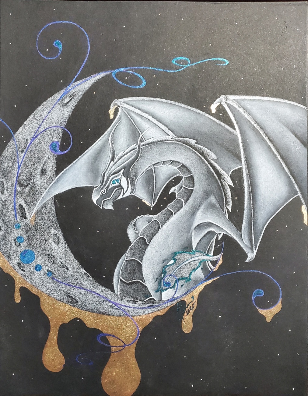 Mixed media Dragon