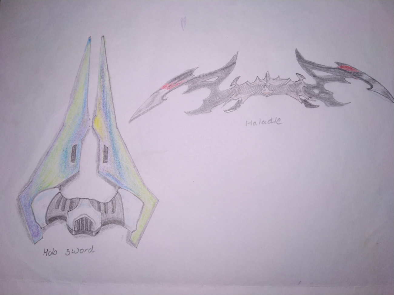 New weapon drawing