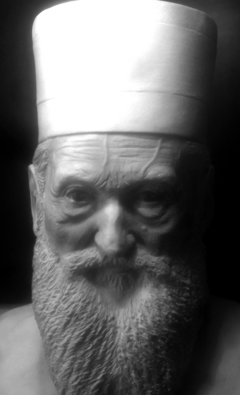 Patriarch Pavle 1/3 scale bust, hand ...