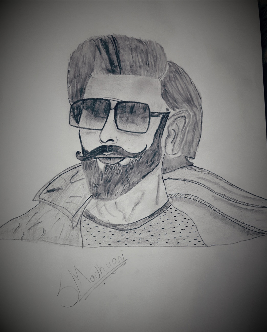 Ranveer Singh Artwork Buy HighQuality Posters and Framed Posters Online   All in One Place  PosterGully