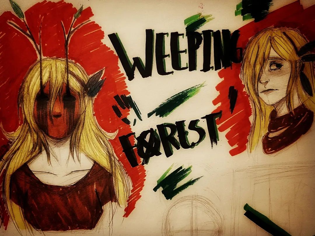 Sketch: Weeping Forest