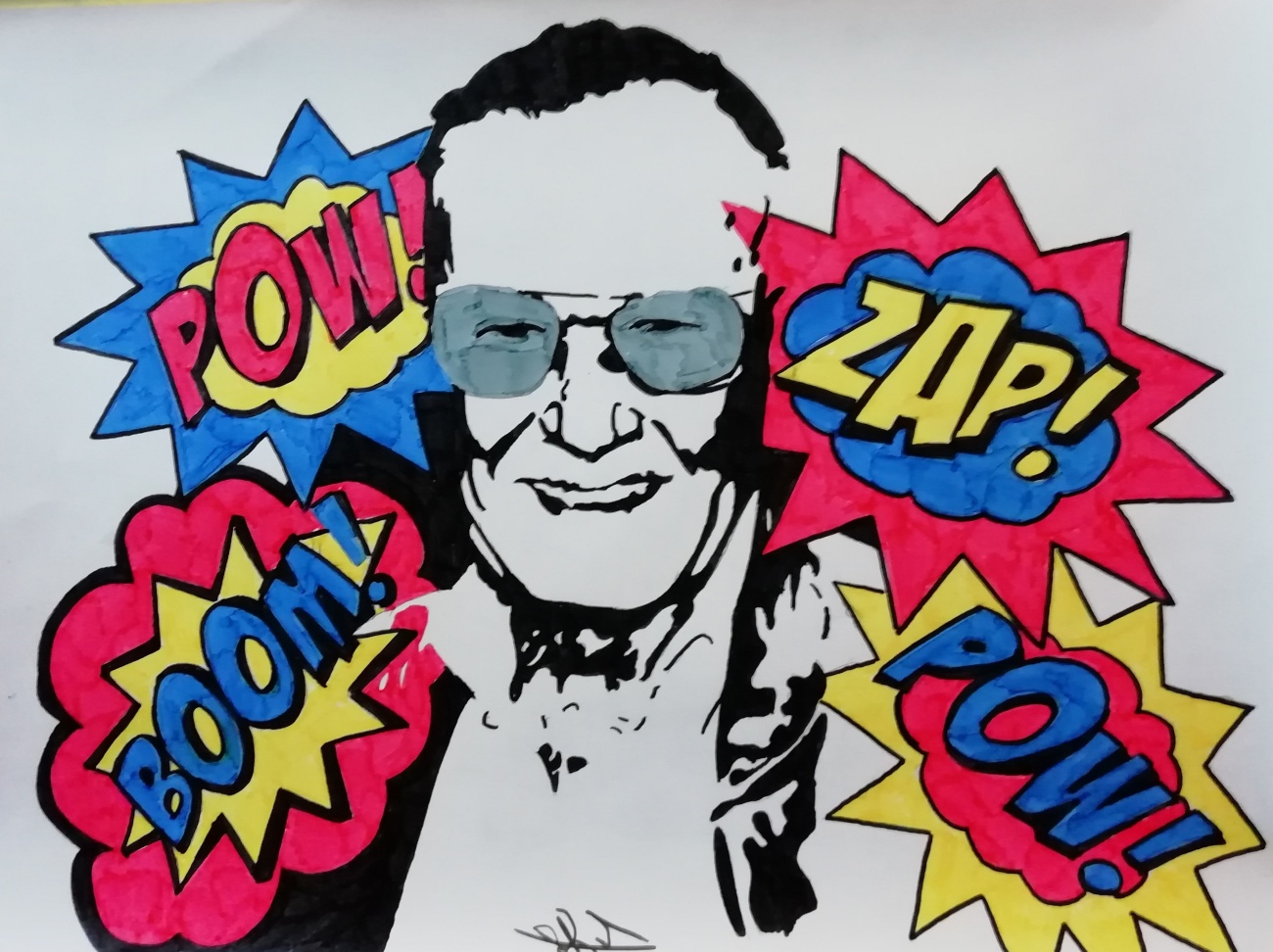 Stan Lee - work in progress 