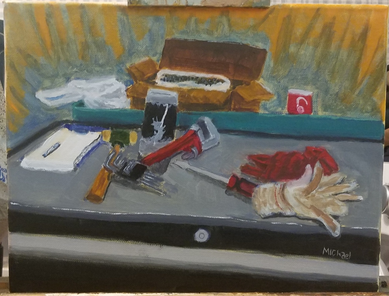 Still Life with Tool Box