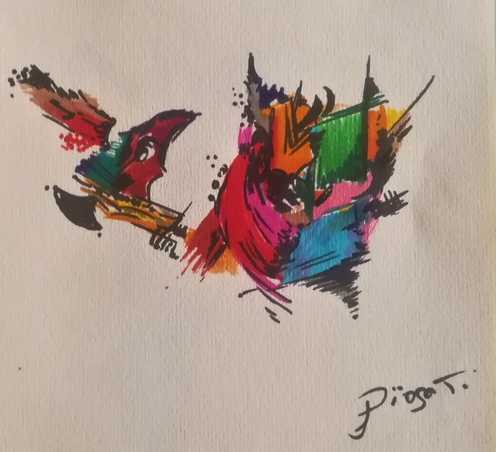 theyfly - sketch w/ markers