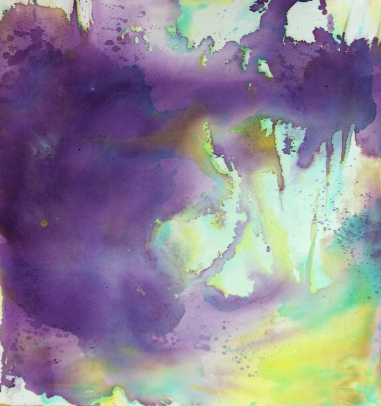 This beautiful abstract painting is o...