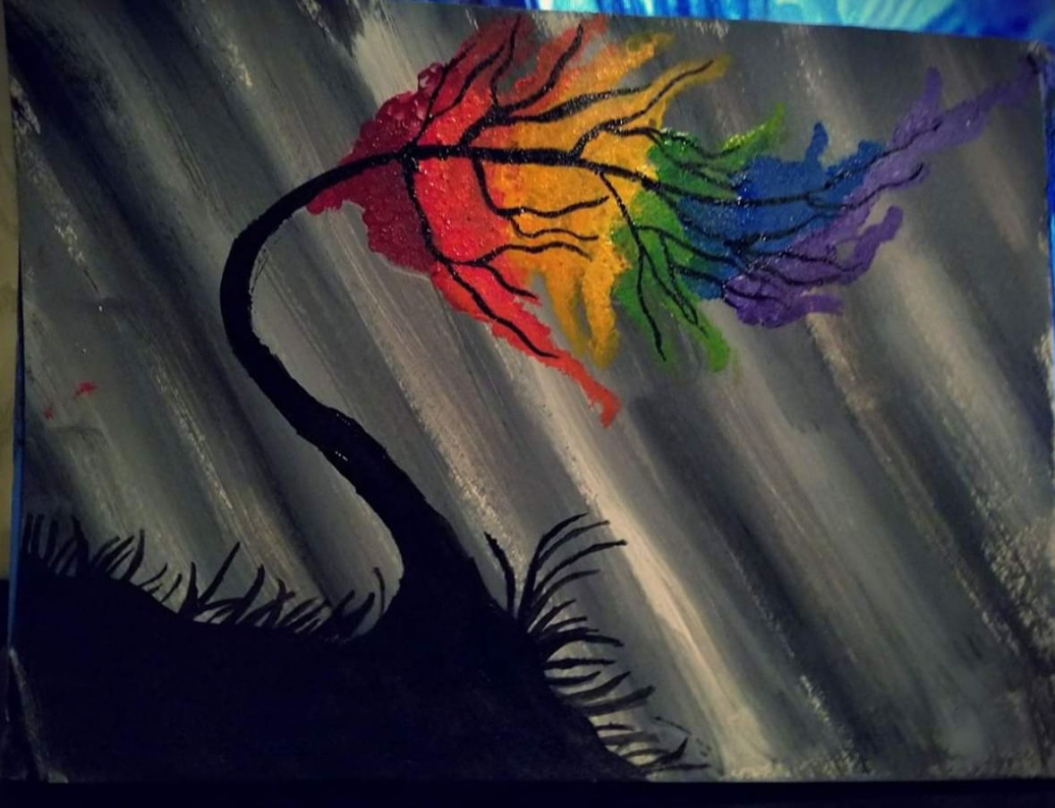 Tree painting