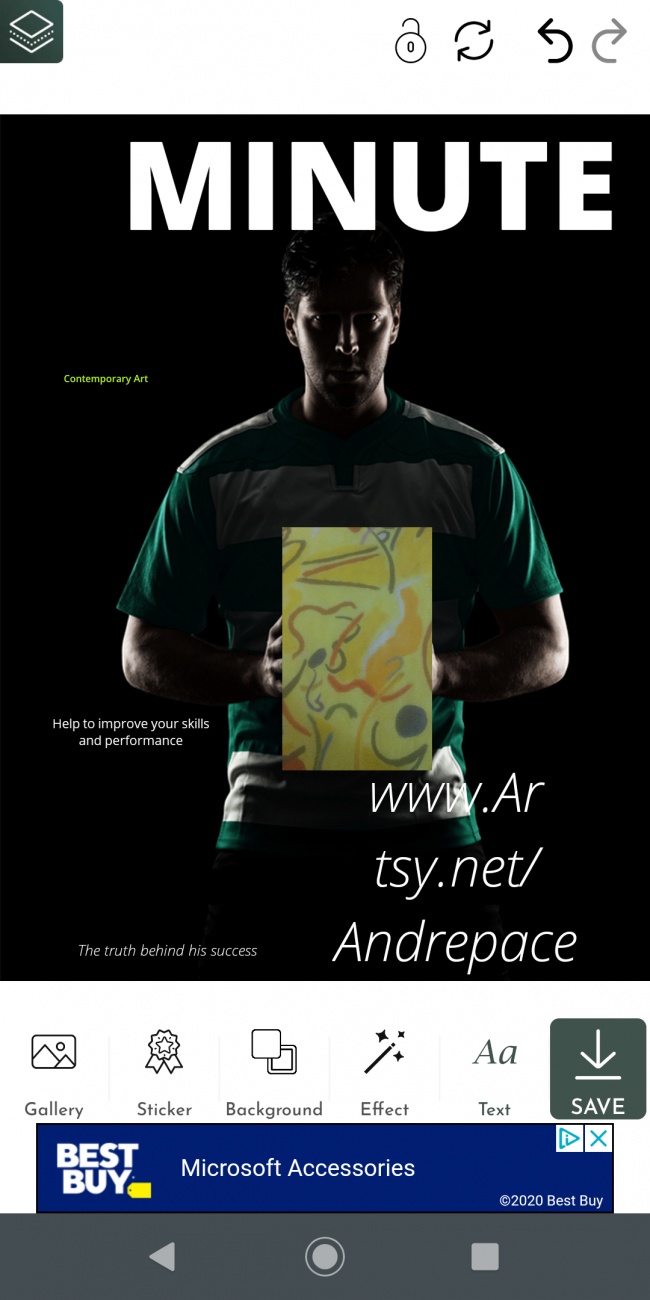 www.Artsy.net/Andrepace ( cover issue...